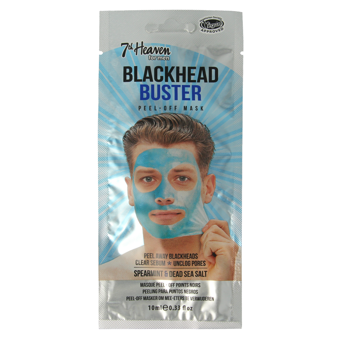 Montagne Men deep pore peel off dead sea 10.00 Milliliter