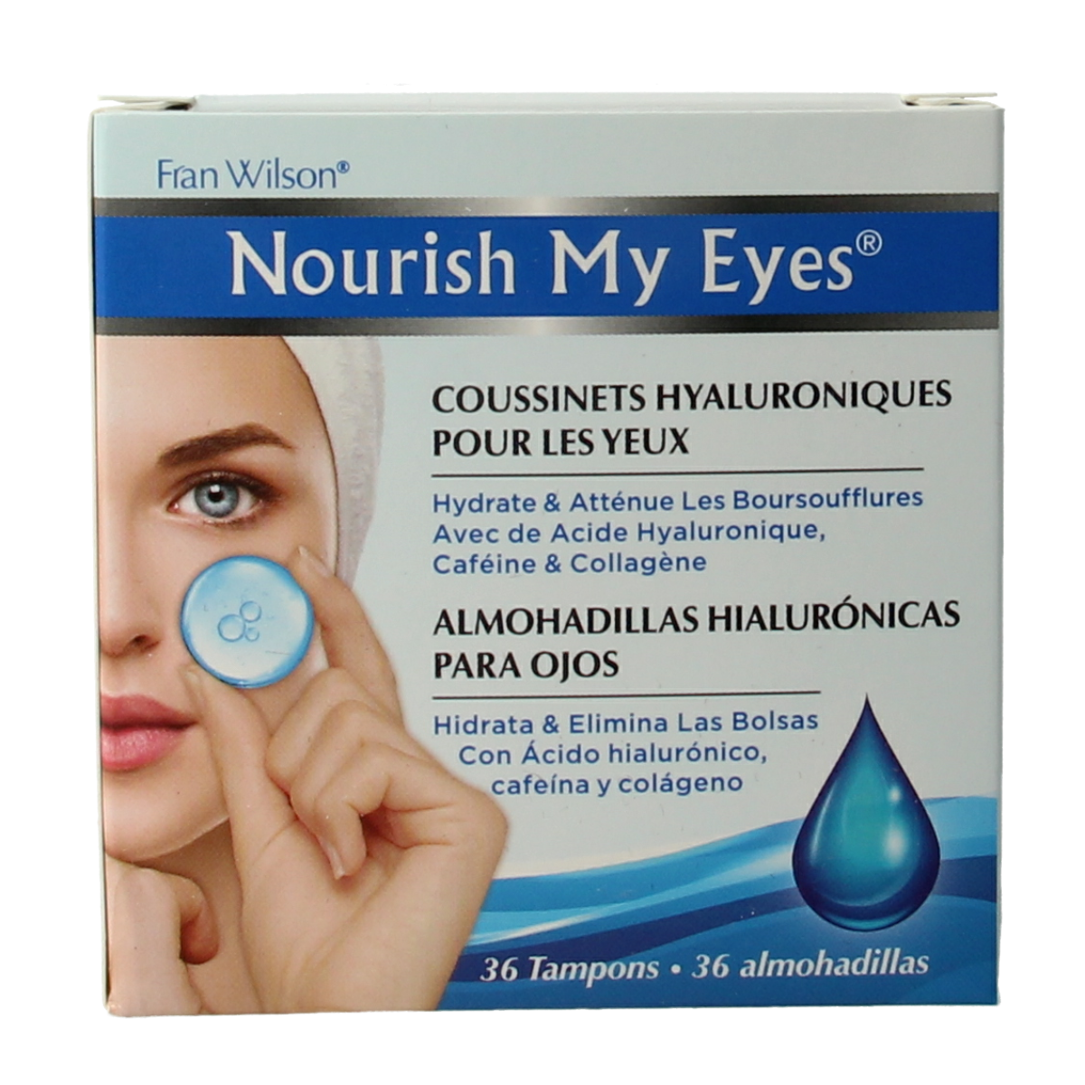 Fran Wilson Nourish my eyes eyepads hyaluron 36.00 Stuks