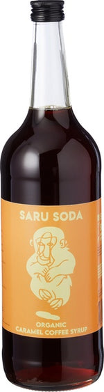 Saru Soda Siroop caramel koffie bio 1.00 Liter