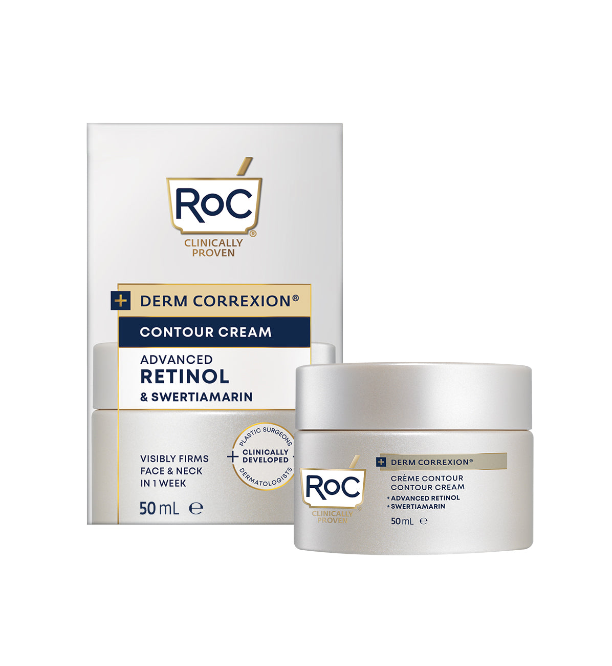 ROC Derm correxion contour cream 50.00 Milliliter