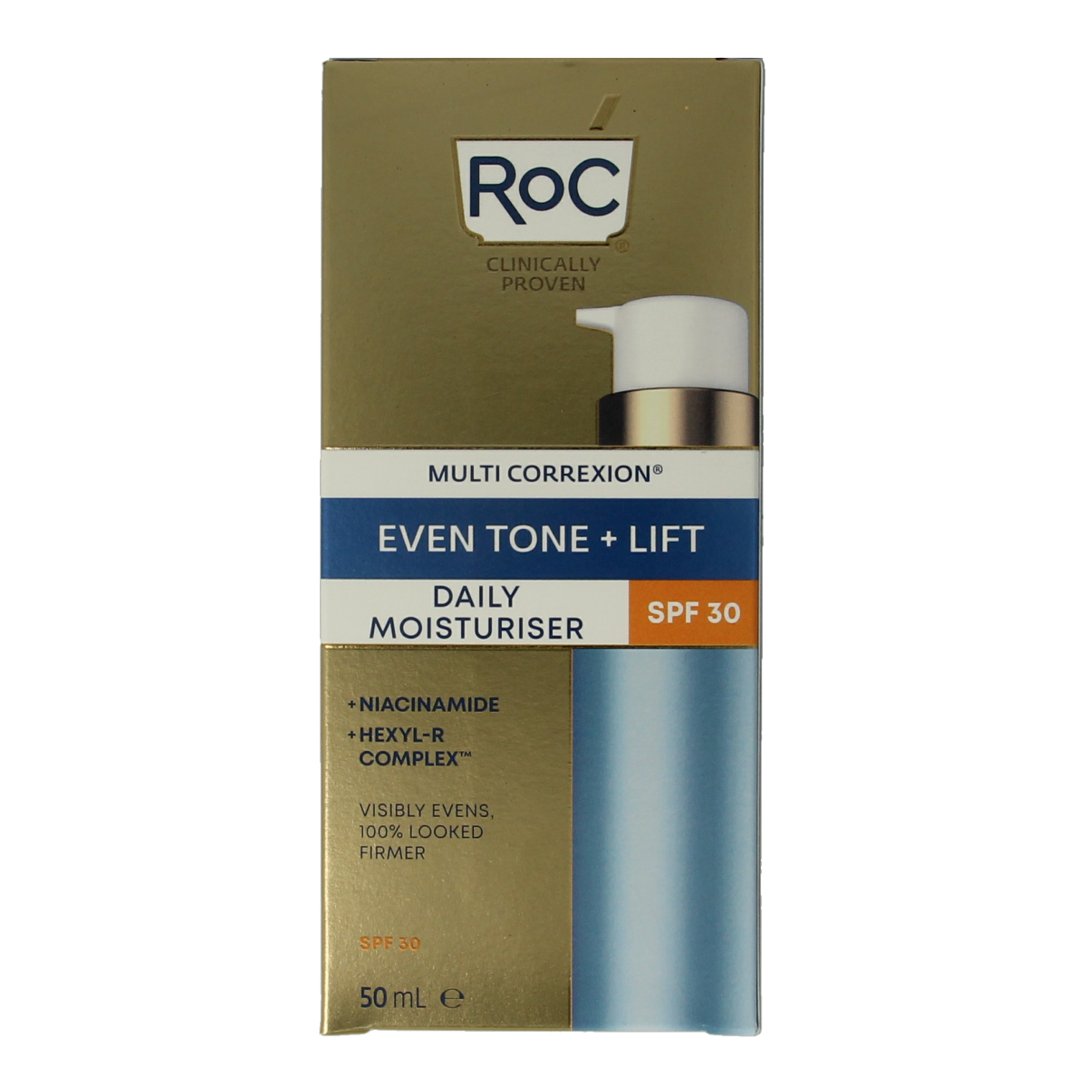 ROC Multi correxion even tone+lift daily moistur SPF30 50.00 Milliliter