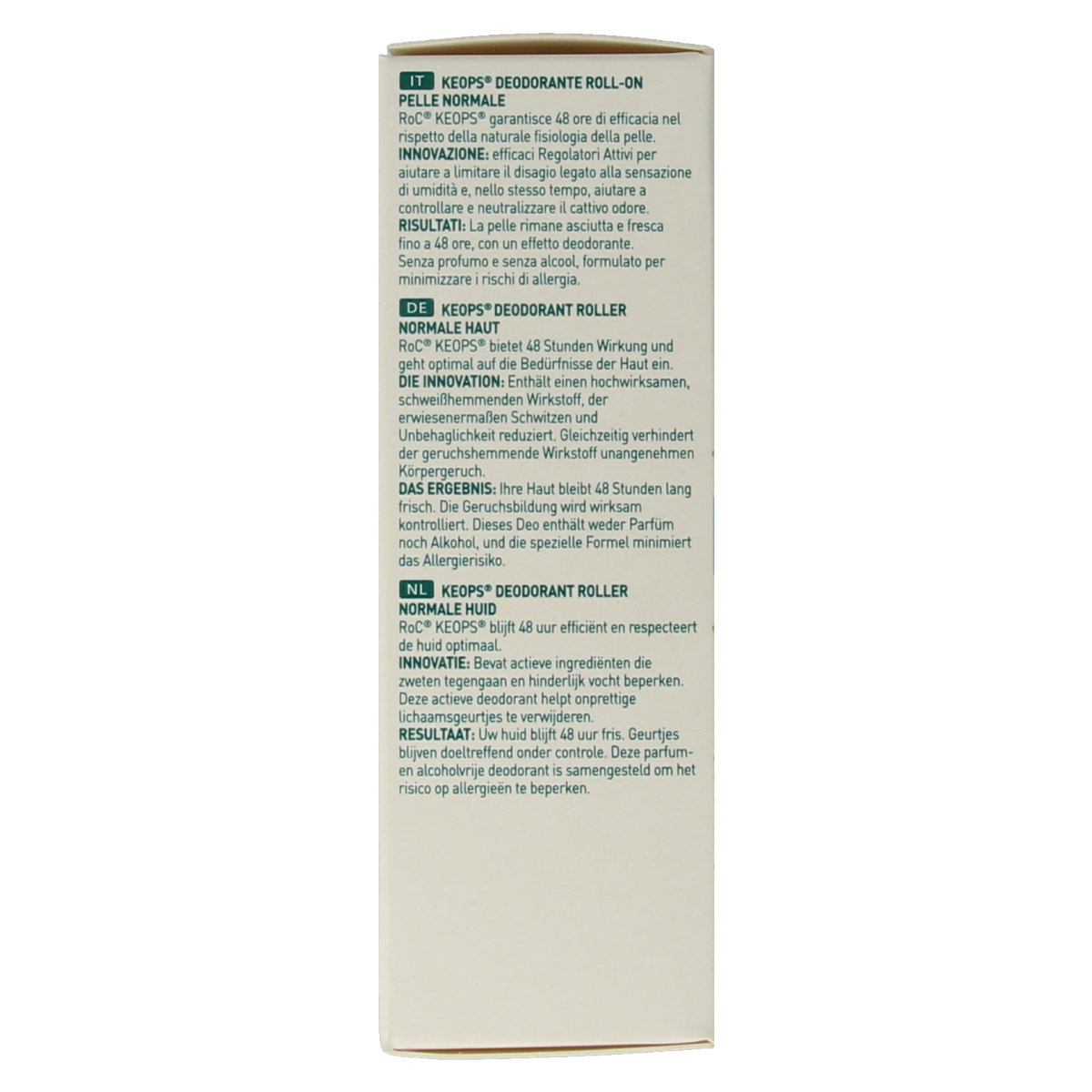 ROC Keops deodorant roll on 30.00 Milliliter