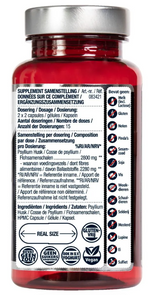Lucovitaal Psyllium Husk 180.00 Capsules