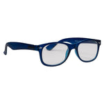 Melleson Eyewear Leesbril wayfarer mat blauw +3.00 1.00 Stuks