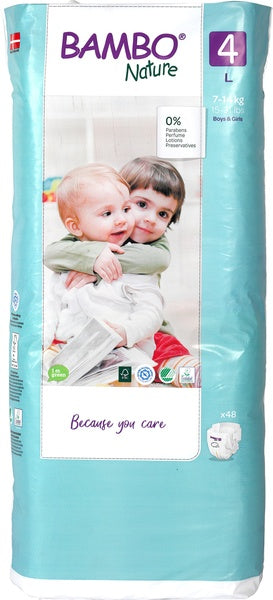 Bambo Babyluier 4 7-14kg 48.00 Stuks
