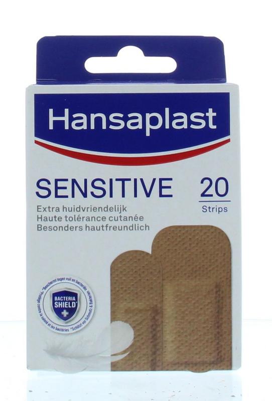 Hansaplast Sensitive skintone medium 20.00 Stuks