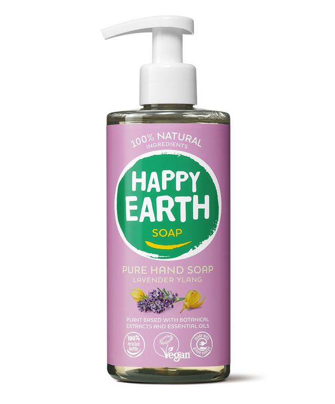 Happy Earth Pure hand soap lavender ylang 300.00 Milliliter