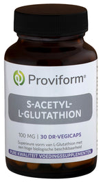 Proviform S-Acetyl-L-Glutathion 100mg 30.00 Vegetarische capsules