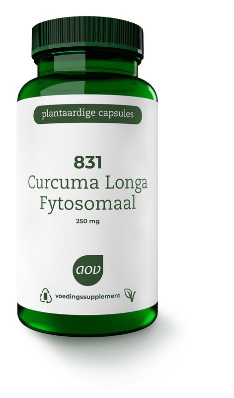 AOV 831 Curcuma longa fytosomaal 60.00 Vegetarische capsules
