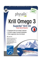 Physalis Krill omega 3 60 Capsules