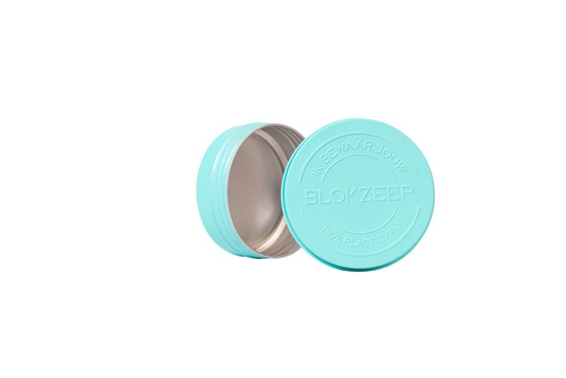 Blokzeep Shampoo & conditioner bar blikje leeg 1.00 Stuks