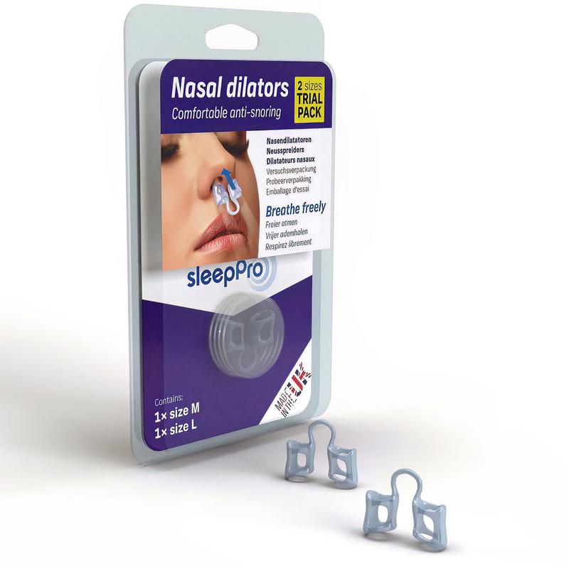 SleepPro Neusspreider proefverpakking - 2 maten M/L 2.00 Stuks