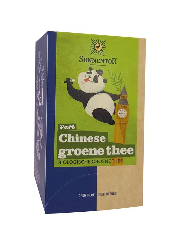 Sonnentor Chinese groene thee puur bio 18.00 Stuks