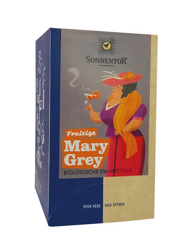 Sonnentor Fruitige mary grey thee bio 18.00 Stuks