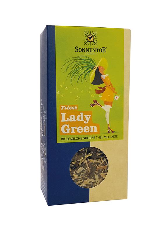 Sonnentor Frisse lady green thee los bio 90.00 Gram