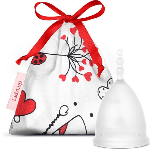 Ladycup Menstruatiecup revolution pure love maat S 1.00 Stuks
