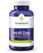 Vitakruid Multi Dag Man 50+ 100% Vegan 90.00 Tabletten