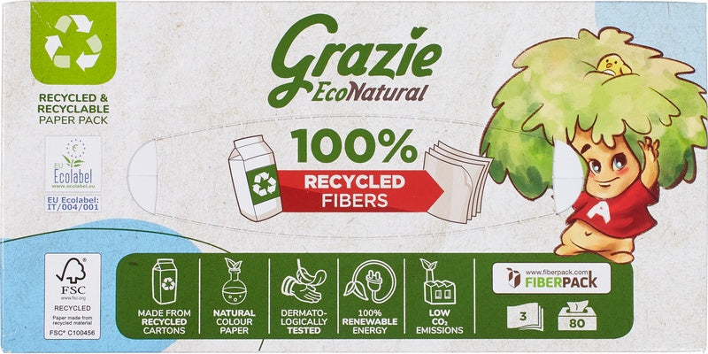 Grazie Natural Tissues 80.00 Stuks