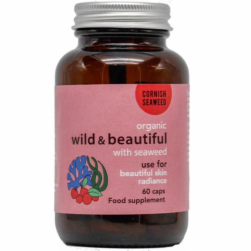 Cornish Seaweed Wild & Beautiful bio 60.00 Capsules