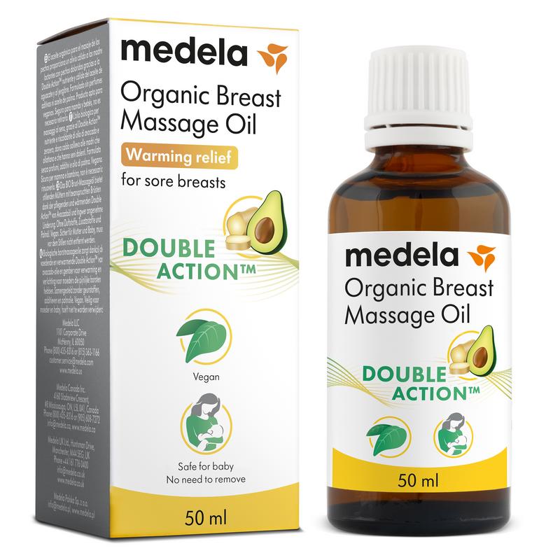 Medela Borstmassageolie bio 50.00 Milliliter