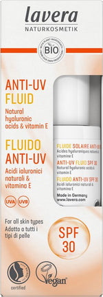 Lavera Anti-UV Fluid sun SPF 30 bio 30.00 Milliliter