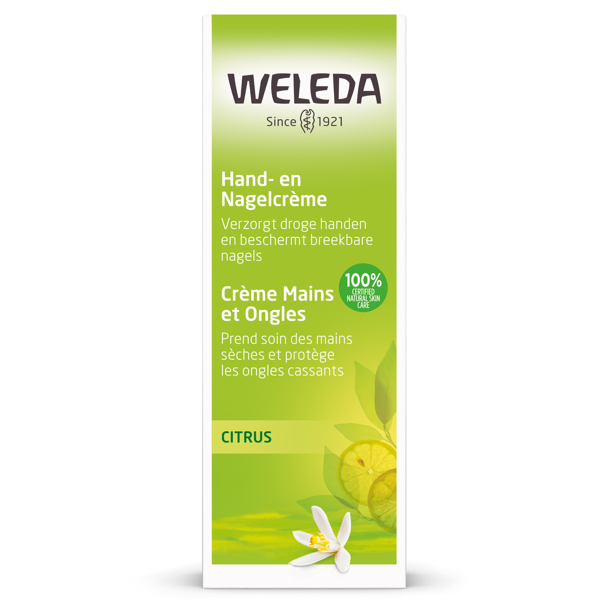 Weleda Citrus hand en nagel creme 50.00 Milliliter