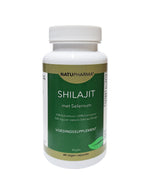 Natupharma Shilajit met selenium 60.00 Vegetarische capsules
