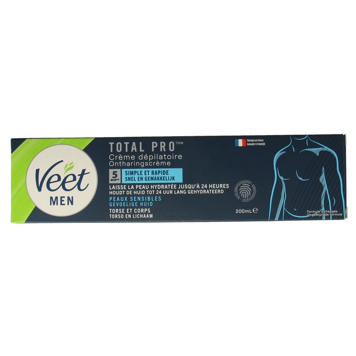 Veet Men ontharingscreme sensitive 200.00 Milliliter