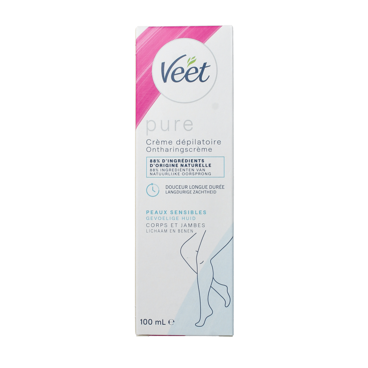 Veet Ontharingscreme gevoelige huid 100.00 Milliliter