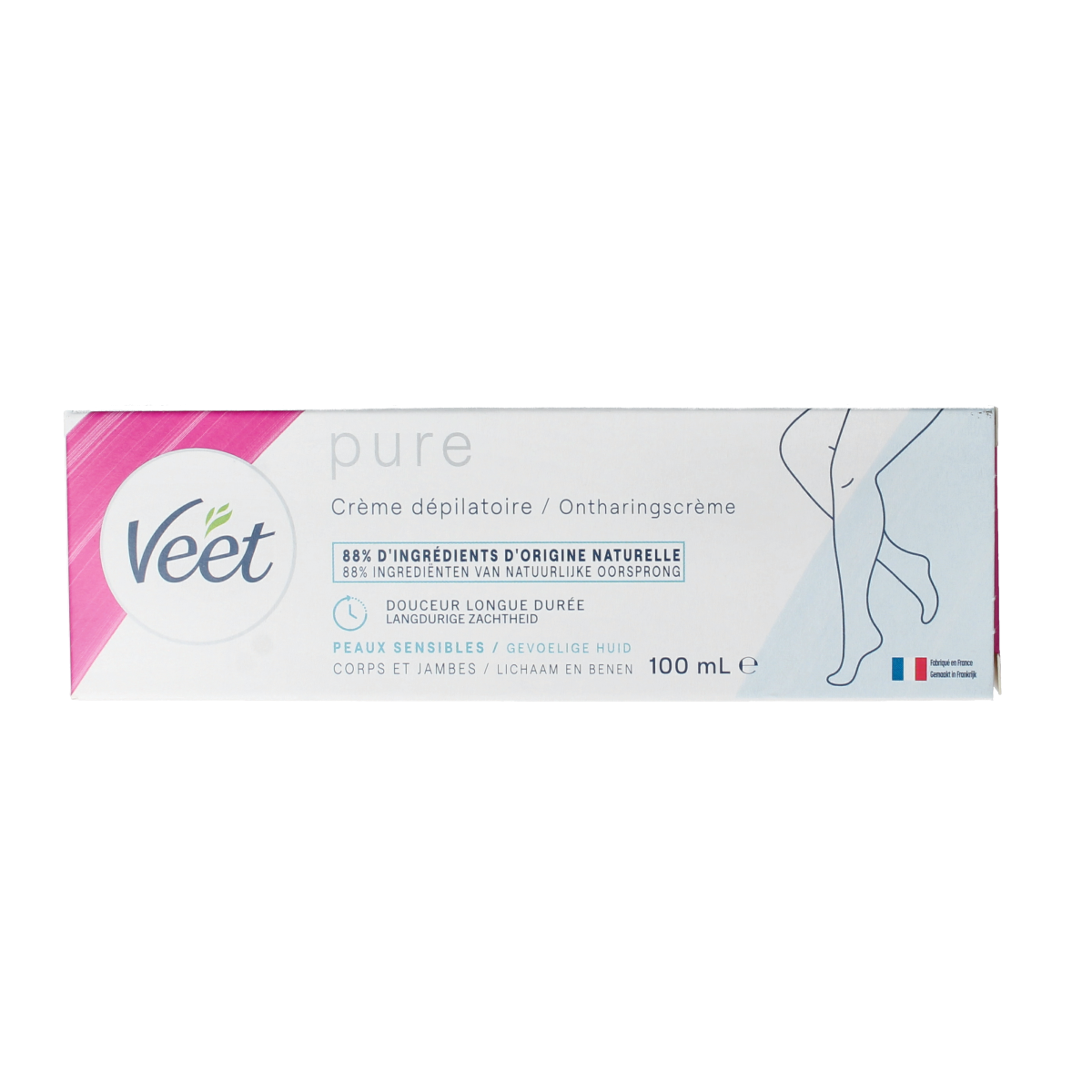 Veet Ontharingscreme gevoelige huid 100.00 Milliliter
