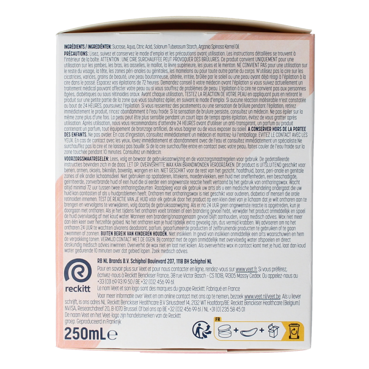 Veet Hot wax minima 250.00 Milliliter