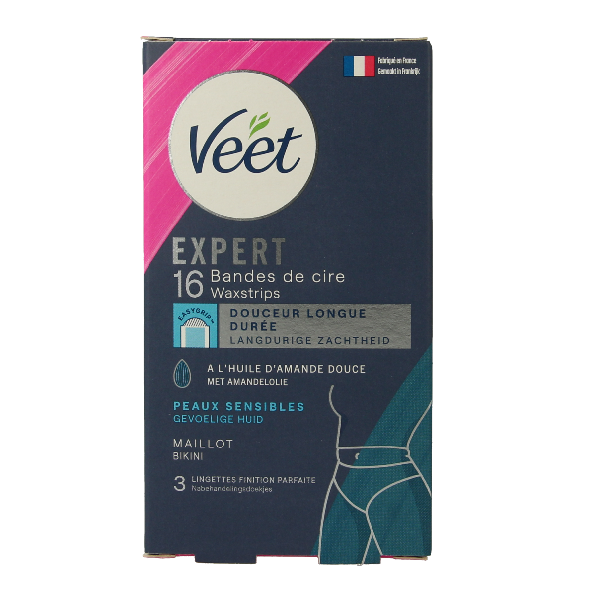 Veet Expert koude waxstrips bikini 16.00 Stuks