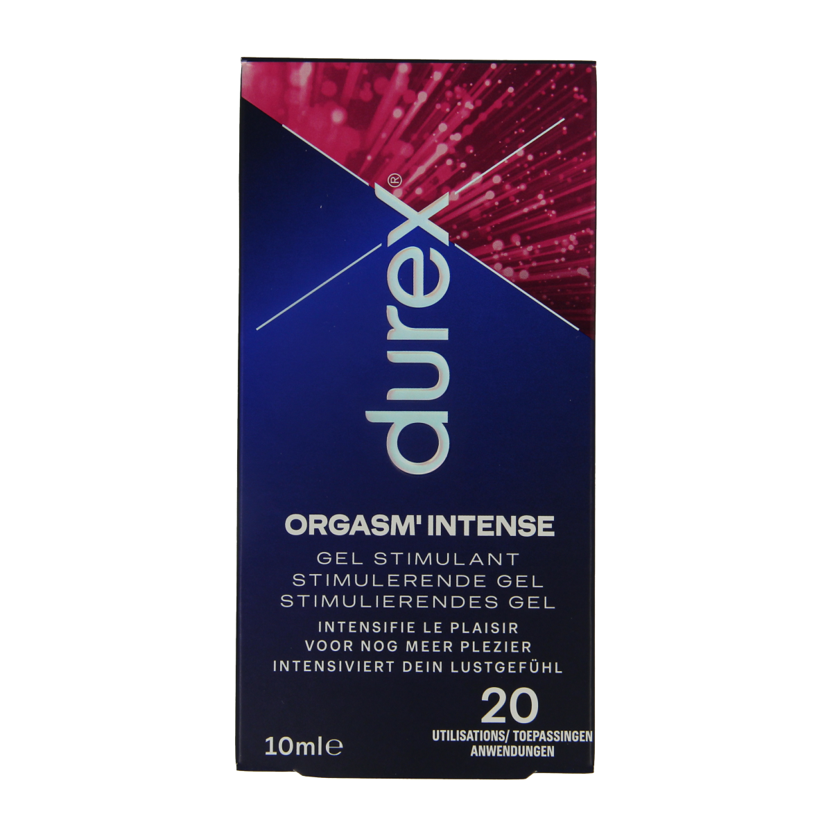 Durex Orgasm intense gel 10.00 Milliliter