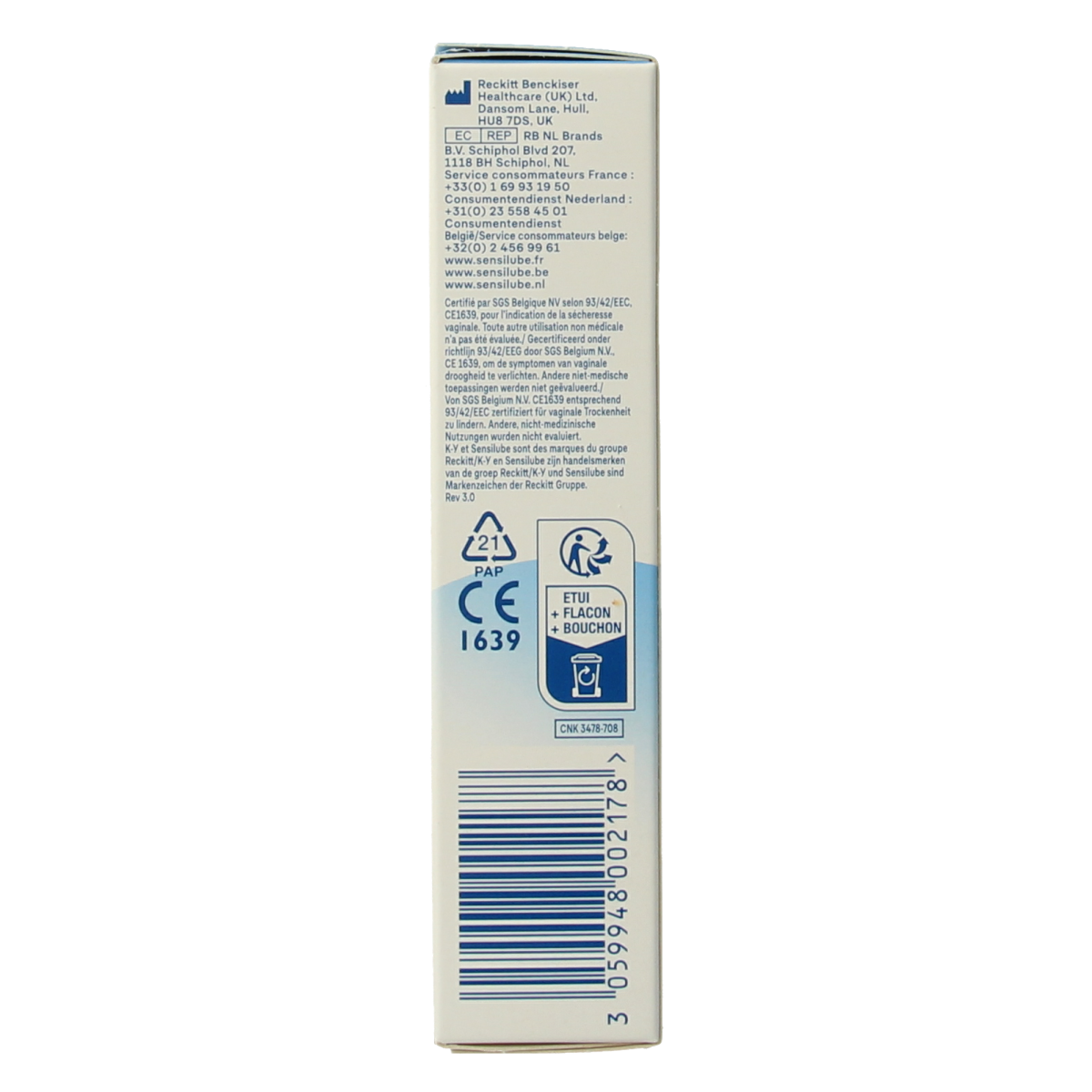 Durex Sensilube 40.00 Milliliter