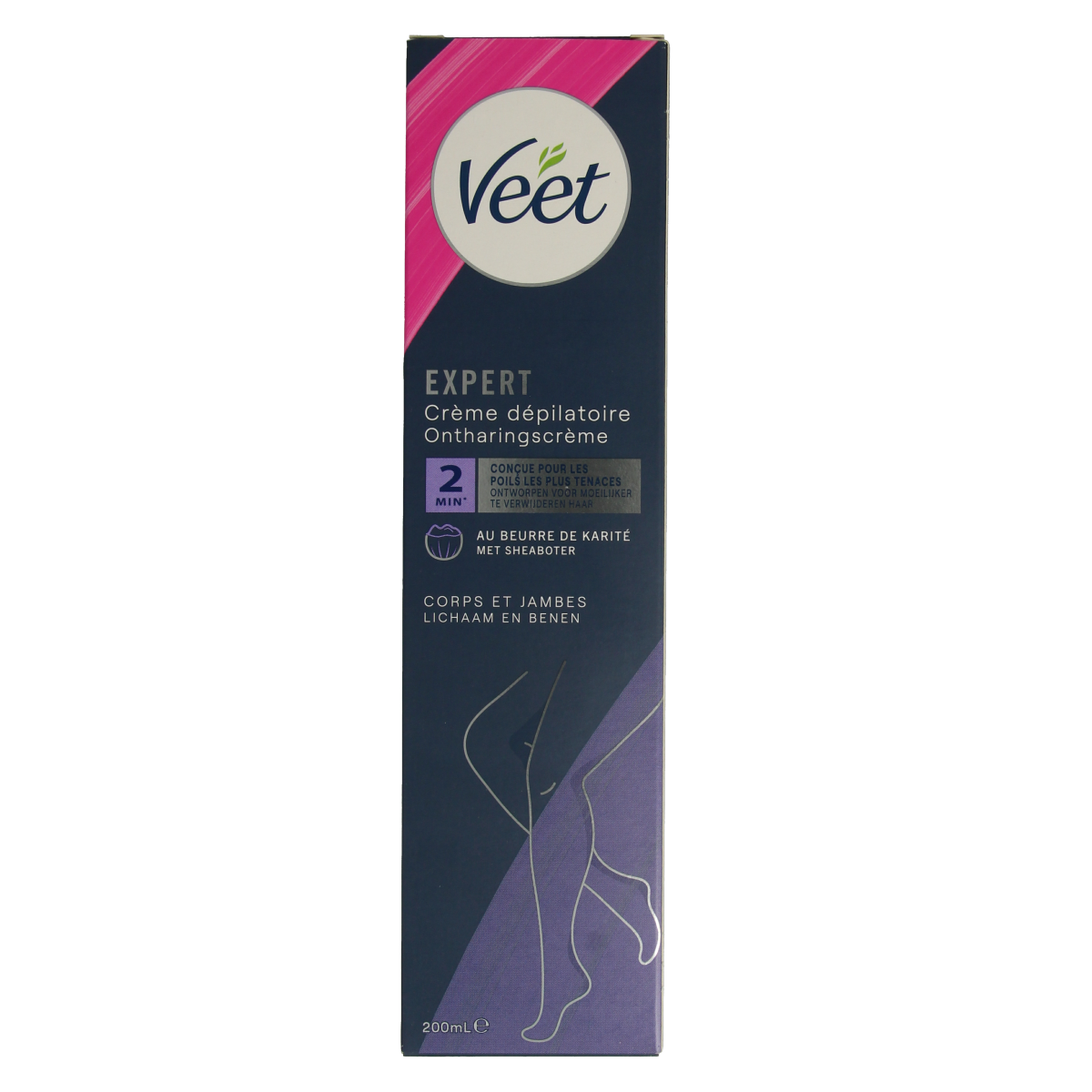 Veet Expert ontharingscreme benen 200.00 Milliliter