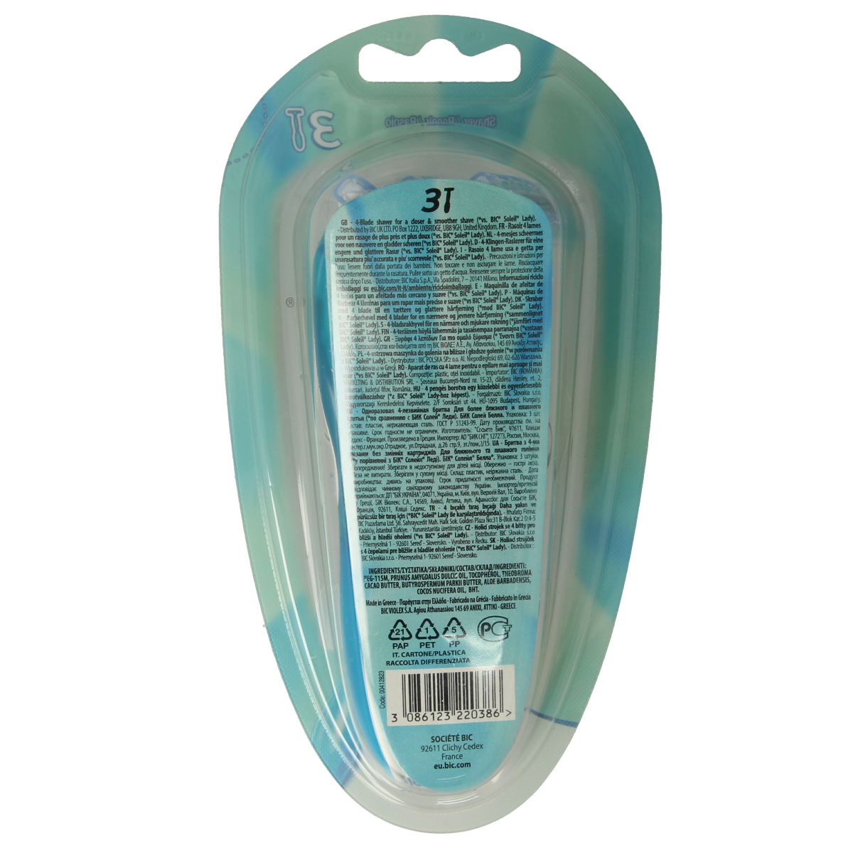 BIC Soleil bella shaver 3.00 Stuks