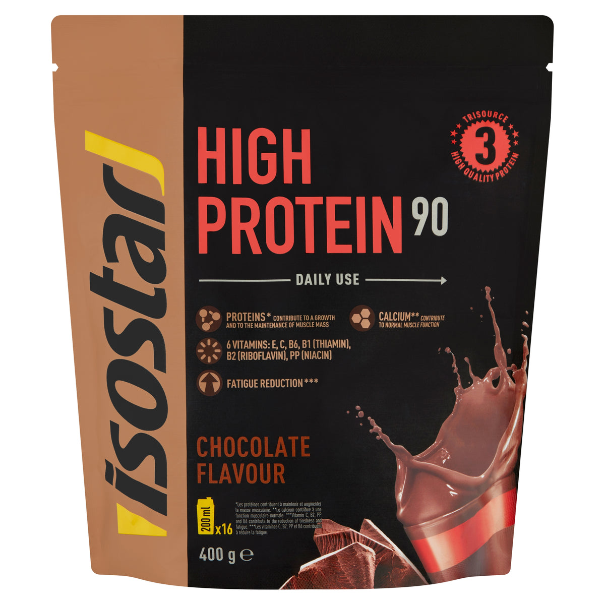 Isostar High protein 90 chocolate 400.00 Gram
