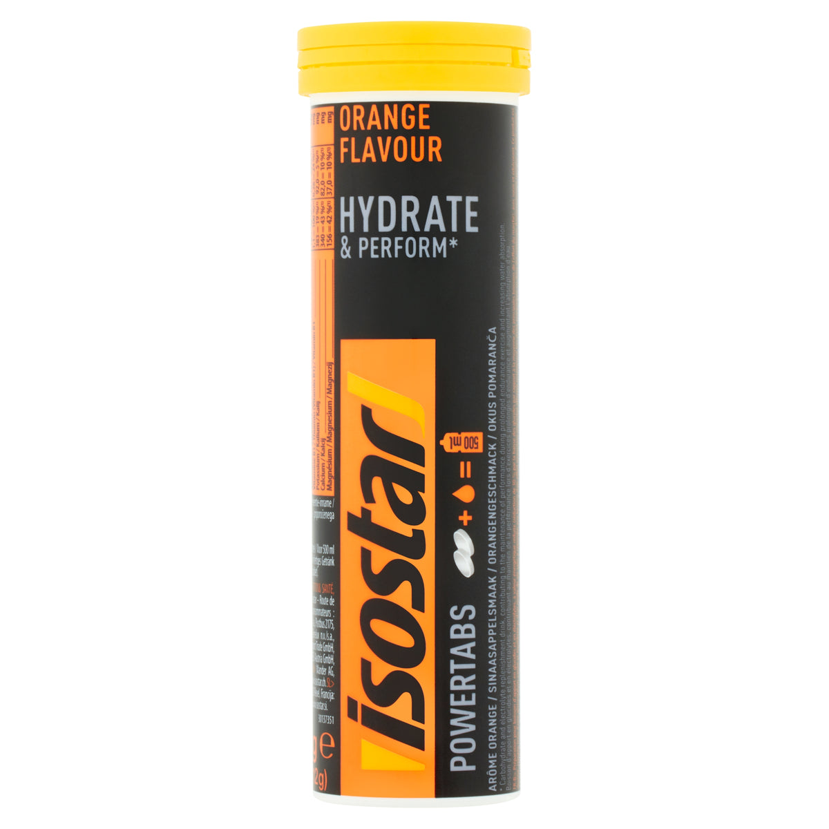 Isostar Powertabs hydrate & perform orange 120.00 Gram