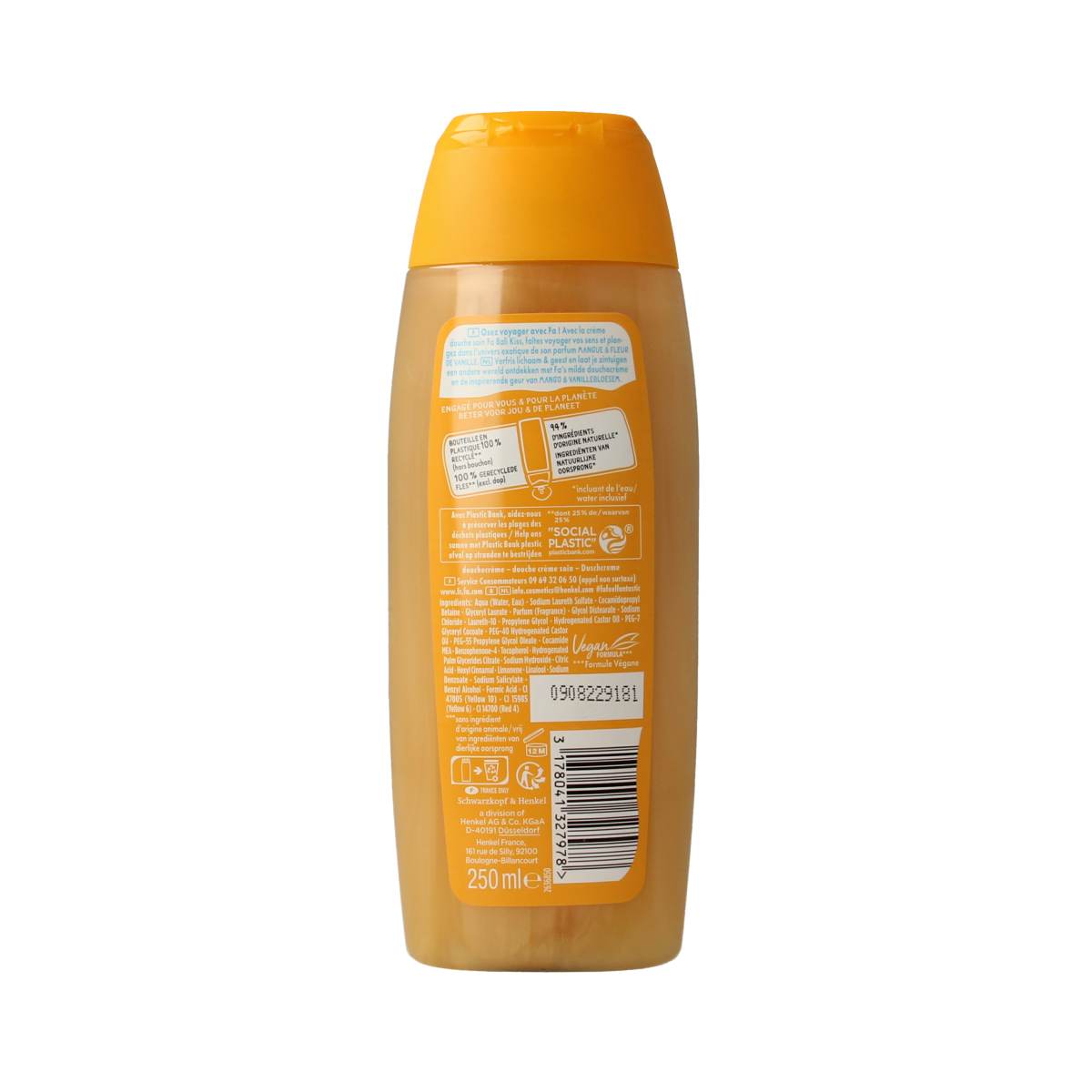 FA Douchegel Bali kiss 250.00 Milliliter