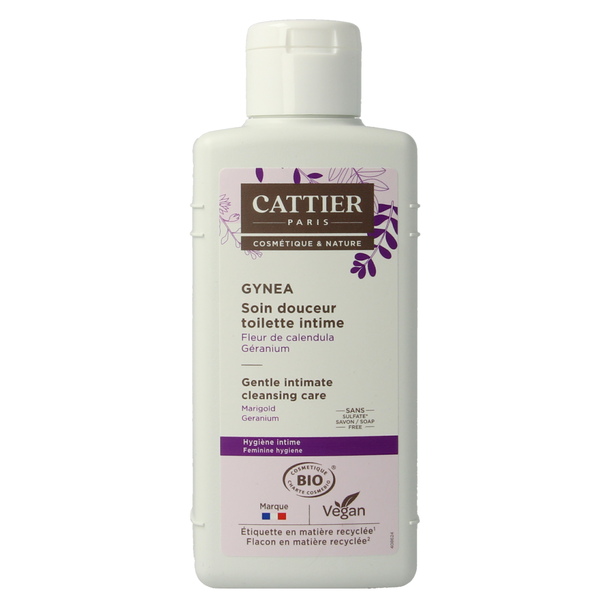 Cattier Gynea intieme hygiene cleansing care 200.00 Milliliter