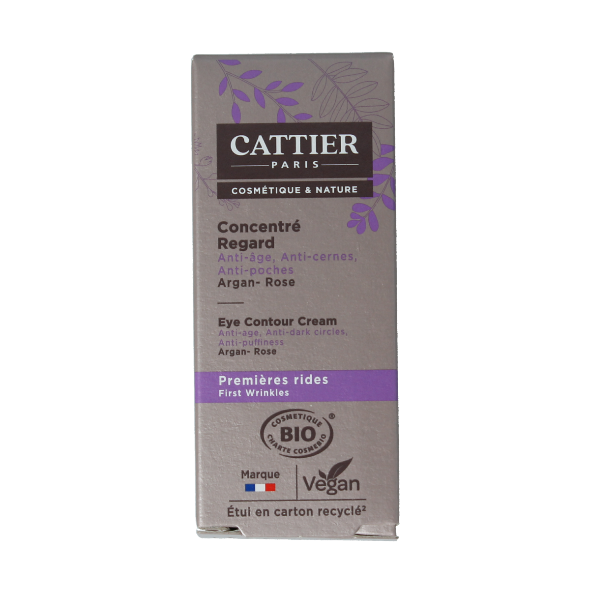Cattier Oogcreme eclat de rose contour treatment 15.00 Milliliter