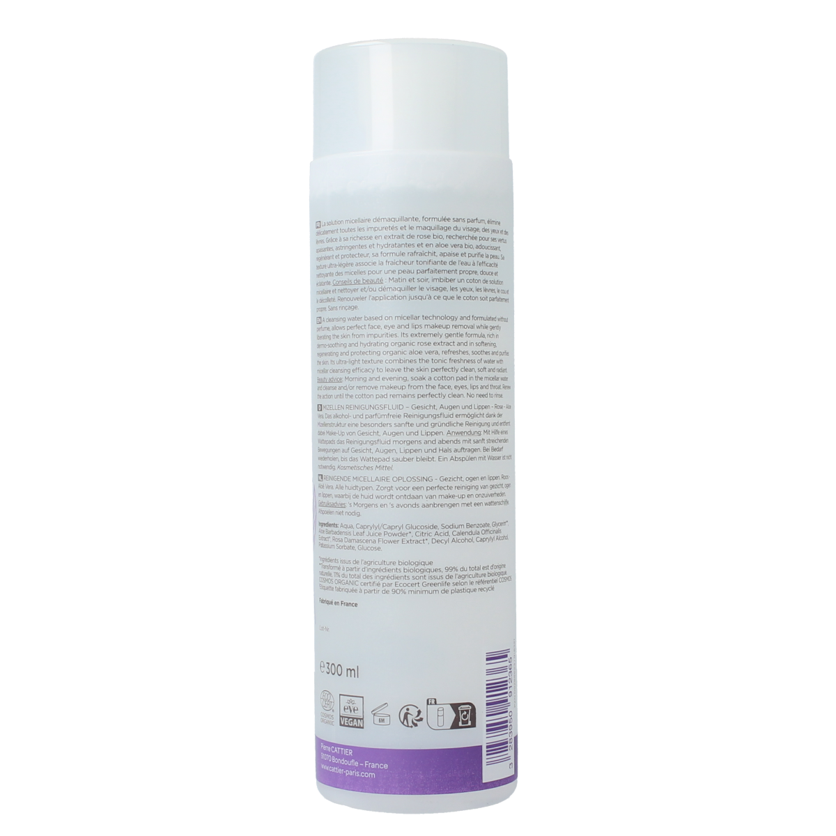 Cattier Reinigende oplossing perle d'eau 300.00 Milliliter