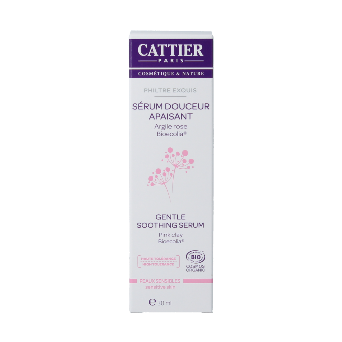 Cattier Serum kalmerend gevoelige huid 30.00 Milliliter