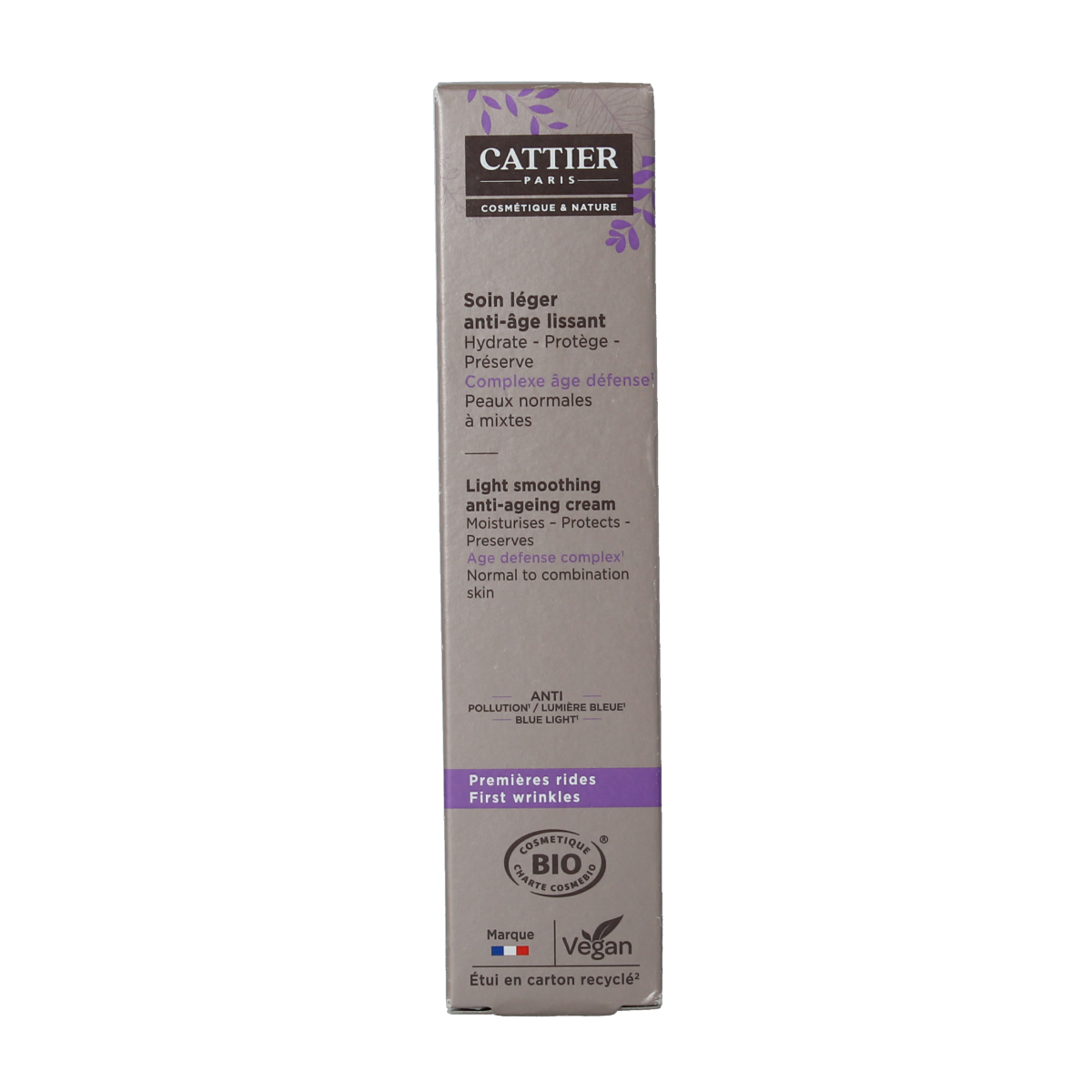 Cattier Anti rimpel verzorging normale huid 50.00 Milliliter