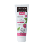 Cattier Tandpasta framboos 2-6 jaar 50.00 Milliliter