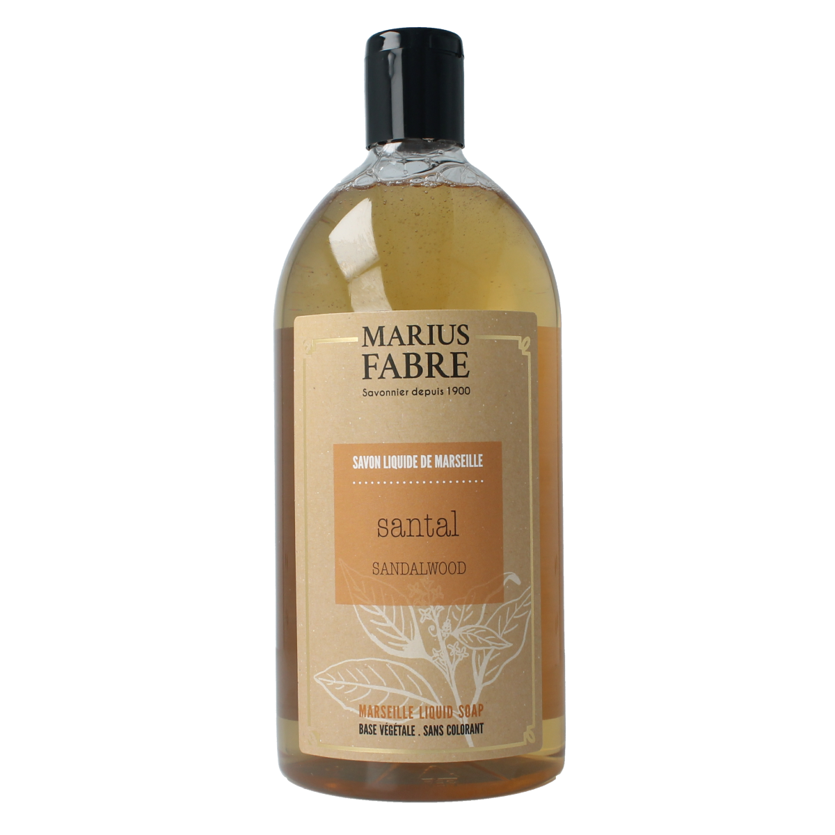 Marius Fabre Zeep sandelhout navulling 1.00 Liter