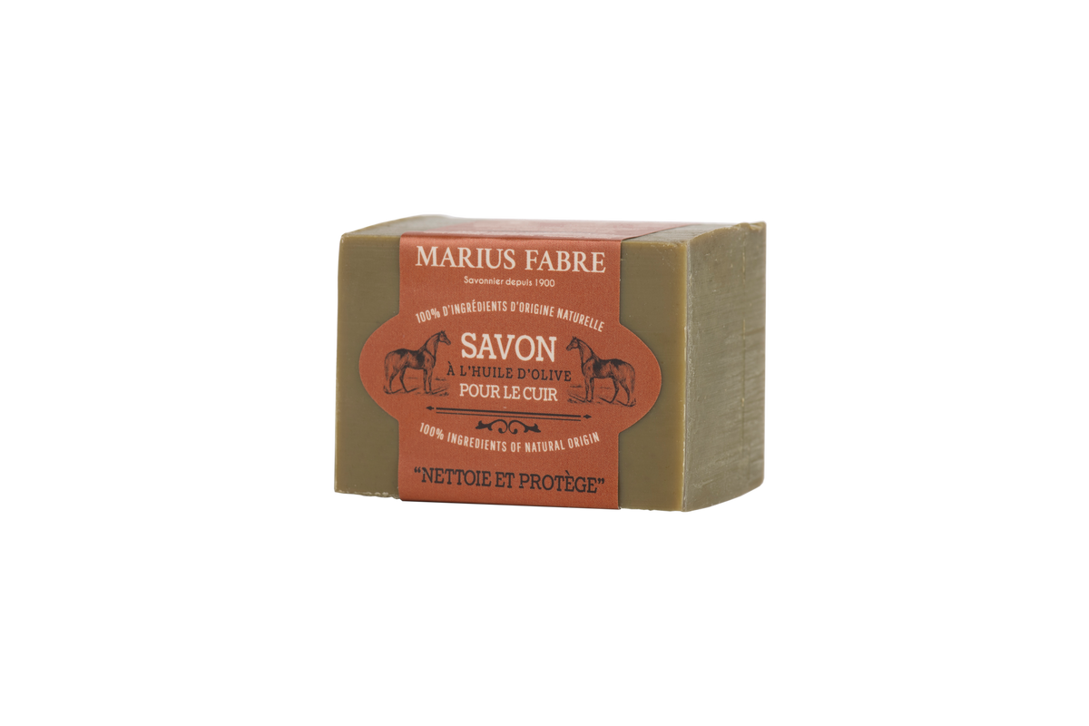 Marius Fabre Paard olijfolie zeep voor leer bio 200.00 Gram