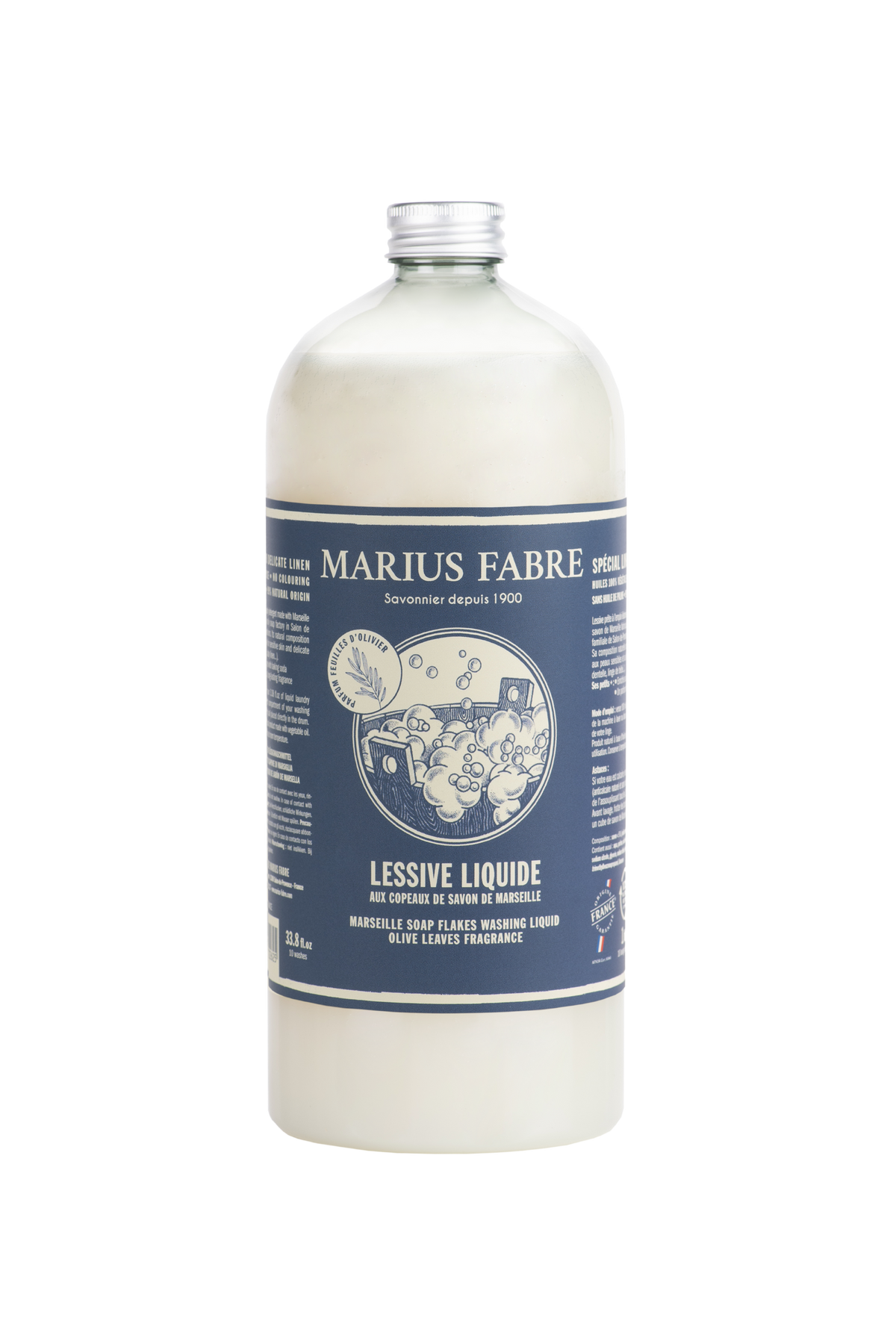 Marius Fabre Savon Marseille zeepvlokwasmiddel olijfblad parfum 1.00 Liter