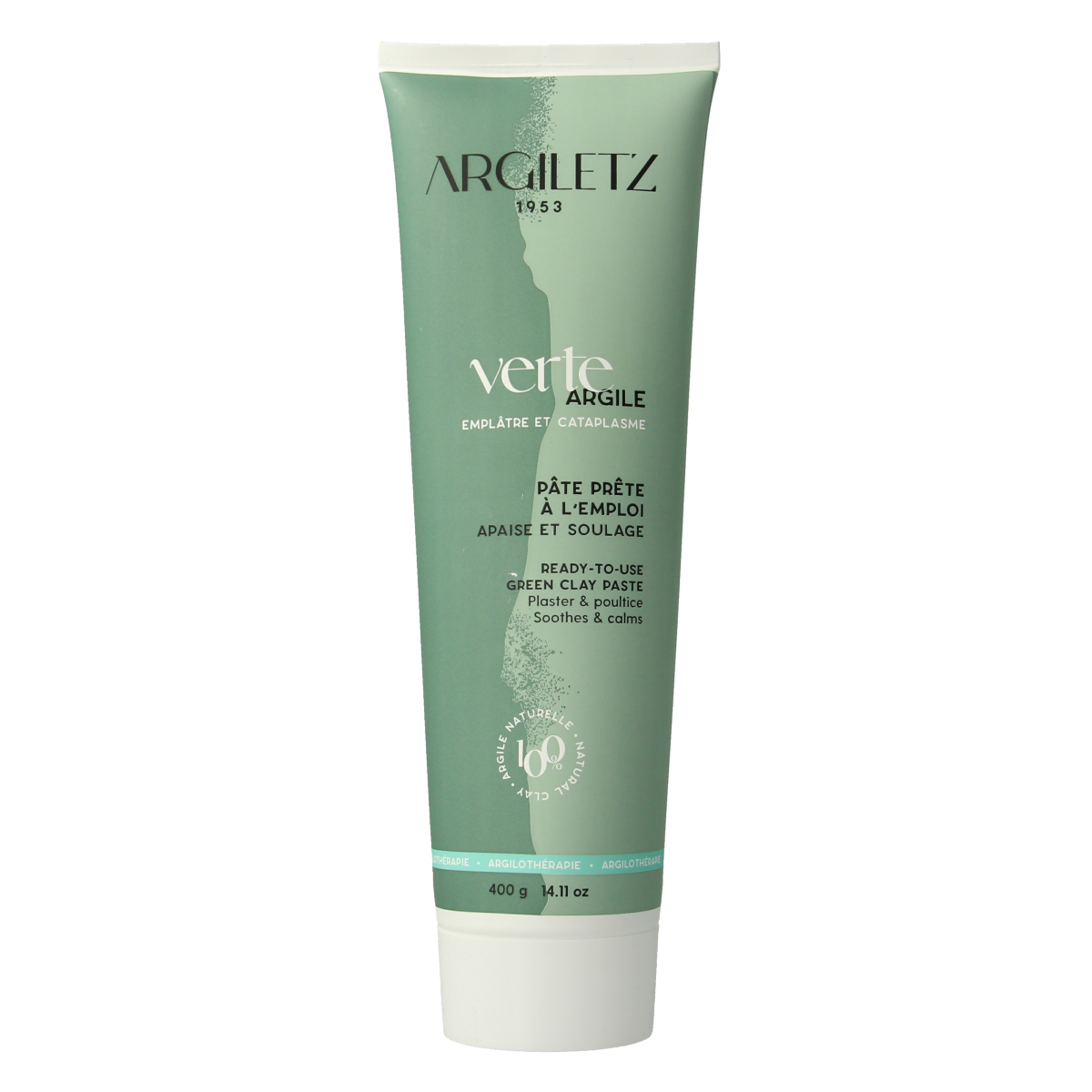 Argiletz Klei groen tube pasta 400.00 Gram