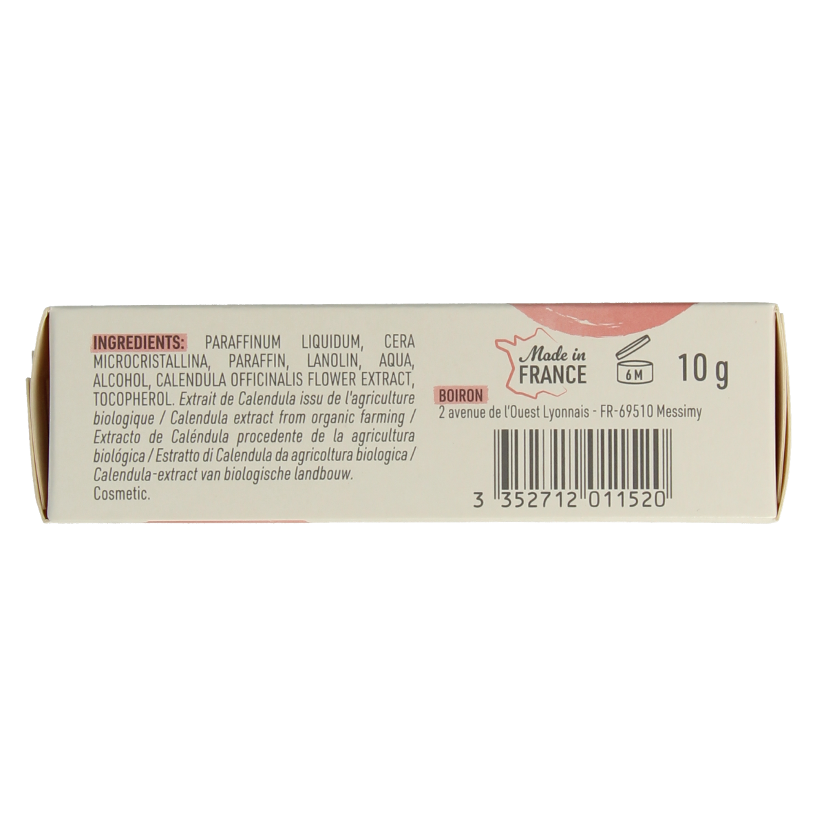 Boiron Calendula lippenbalsem 1.00 Stuks